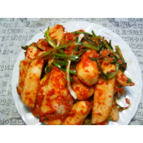 치악싸리골된장,총각김치 4kg23,000원